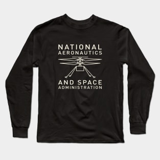 NASA Mars Ingenuity Helicopter by © Buck Tee Originals Long Sleeve T-Shirt